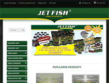 Tablet Screenshot of jetfish.pl