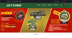 Desktop Screenshot of jetfish.cz